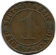 1 REICHSPFENNIG 1929 D ALEMANIA Moneda GERMANY #DB784.E.A - 1 Renten- & 1 Reichspfennig