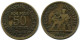 50 CENTIMES 1922 FRANKREICH FRANCE Französisch Münze #BA956.D.A - 50 Centimes