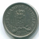 10 CENTS 1970 NIEDERLÄNDISCHE ANTILLEN Nickel Koloniale Münze #S13354.D.A - Antilles Néerlandaises