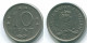 10 CENTS 1970 NIEDERLÄNDISCHE ANTILLEN Nickel Koloniale Münze #S13354.D.A - Niederländische Antillen