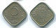 5 CENTS 1971 ANTILLES NÉERLANDAISES Nickel Colonial Pièce #S12186.F.A - Netherlands Antilles