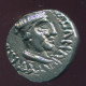INDO-SKYTHIANS KSHATRAPAS King NAHAPANA AR Drachm 2.2g/15mm GRIECHISCHE Münze #GRK1558.33.D.A - Griechische Münzen