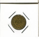 10 MILLIMES 1960 TUNISIA Coin #AR473.U.A - Túnez