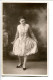 Photo Carte Tarjeta Ancienne * Jeune Femme ( Espagnole Andalouse ?) Fière De Sa Belle Robe En Dentelle - Photographs