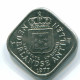 5 CENTS 1977 NETHERLANDS ANTILLES Nickel Colonial Coin #S12274.U.A - Nederlandse Antillen