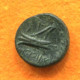 Authentic Original Ancient GREEK Coin #E19566.24.U.A - Greche