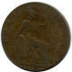 HALF PENNY 1921 UK GRANDE-BRETAGNE GREAT BRITAIN Pièce #AZ596.F.A - C. 1/2 Penny