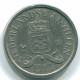 10 CENTS 1971 ANTILLAS NEERLANDESAS Nickel Colonial Moneda #S13426.E.A - Antilles Néerlandaises