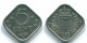 5 CENTS 1985 NETHERLANDS ANTILLES Nickel Colonial Coin #S12368.U.A - Niederländische Antillen