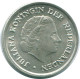 1/10 GULDEN 1970 ANTILLAS NEERLANDESAS PLATA Colonial Moneda #NL13009.3.E.A - Antilles Néerlandaises