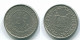 25 CENTS 1974 SURINAM NIEDERLANDE Nickel Koloniale Münze #S11231.D.A - Suriname 1975 - ...