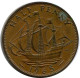 HALF PENNY 1965 UK GBAN BRETAÑA GREAT BRITAIN Moneda #BA994.E.A - C. 1/2 Penny