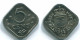 5 CENTS 1980 NIEDERLÄNDISCHE ANTILLEN Nickel Koloniale Münze #S12317.D.A - Niederländische Antillen