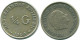 1/4 GULDEN 1962 ANTILLAS NEERLANDESAS PLATA Colonial Moneda #NL11157.4.E.A - Netherlands Antilles