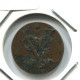 1790 UTRECHT VOC DUIT NIEDERLANDE OSTINDIEN NY COLONIAL PENNY #VOC1553.10.D.A - Indes Néerlandaises