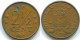 2 1/2 CENT 1976 ANTILLAS NEERLANDESAS Bronze Colonial Moneda #S10534.E.A - Antilles Néerlandaises