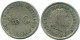 1/10 GULDEN 1962 ANTILLAS NEERLANDESAS PLATA Colonial Moneda #NL12437.3.E.A - Antille Olandesi