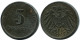 5 PFENNIG 1921 A ALEMANIA Moneda GERMANY #DB865.E.A - 5 Renten- & 5 Reichspfennig