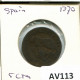 5 CENTIMOS 1870 ESPAÑA Moneda SPAIN #AV113.E.A - Sonstige & Ohne Zuordnung