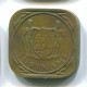 5 CENTS 1966 SURINAME Netherlands Nickel-Brass Colonial Coin #S12741.U.A - Suriname 1975 - ...