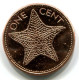 1 CENT 1998 BAHAMAS Moneda UNC STARFISH #W11464.E.A - Bahamas