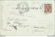 Ba228 Cartolina Ricordo Di Pallanza  Gruss Verbania Piemonte 1902 Bella!! - Biella