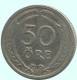 50 ORE 1921 W SWEDEN Coin RARE #AC696.2.U.A - Suecia