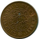 2 1/2 CENT 1945 NETHERLANDS EAST INDIES Coin #AZ115.U.A - Dutch East Indies