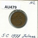 5 CENTS 1977 NEERLANDÉS NETHERLANDS Moneda #AU479.E.A - 1948-1980: Juliana