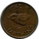 FARTHING 1940 UK GREAT BRITAIN Coin #AN518.U.A - B. 1 Farthing
