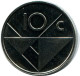10 CENTS 1991 ARUBA Moneda (From BU Mint Set) #AH077.E.A - Aruba