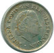 1/10 GULDEN 1966 ANTILLAS NEERLANDESAS PLATA Colonial Moneda #NL12765.3.E.A - Antille Olandesi