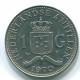 1 GULDEN 1970 ANTILLAS NEERLANDESAS Nickel Colonial Moneda #S11896.E.A - Nederlandse Antillen