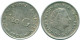 1/10 GULDEN 1966 NIEDERLÄNDISCHE ANTILLEN SILBER Koloniale Münze #NL12823.3.D.A - Antille Olandesi