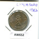 5 CENTIMES 1962 LUXEMBURGO LUXEMBOURG Moneda #AW652.E.A - Luxemburg