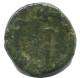 FLAVIUS JUSTINUS II FOLLIS Auténtico Antiguo BYZANTINE Moneda 1.7g/12m #AB439.9.E.A - Byzantine
