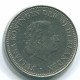 1 GULDEN 1971 ANTILLES NÉERLANDAISES Nickel Colonial Pièce #S11967.F.A - Niederländische Antillen
