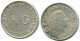 1/4 GULDEN 1965 ANTILLES NÉERLANDAISES ARGENT Colonial Pièce #NL11324.4.F.A - Antille Olandesi
