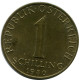 1 SCHILLING 1980 AUSTRIA Coin #AW813.U.A - Autriche
