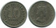 10 CENTS 1957 MALAYA UND BRITISCHER BORNEO Münze #AR932.D.A - Andere - Azië