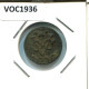 1736 ZEALAND VOC DUIT NEERLANDÉS NETHERLANDS Colonial Moneda #VOC1936.10.E.A - Niederländisch-Indien