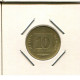 10 AGOROT 1991 ISRAEL Pièce #AS030.F.A - Israël