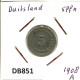 5 PFENNIG 1908 A GERMANY Coin #DB851.U.A - 5 Pfennig