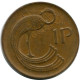 1 PENNY 1982 IRLAND IRELAND Münze #AY665.D.A - Irland