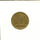 50 CENTS 1991 SÜDAFRIKA SOUTH AFRICA Münze #AT149.D.A - Afrique Du Sud