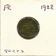 50 CENTIMES 1922 FRANCIA FRANCE Moneda #AU879.E.A - 50 Centimes