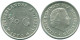 1/10 GULDEN 1970 NIEDERLÄNDISCHE ANTILLEN SILBER Koloniale Münze #NL12982.3.D.A - Nederlandse Antillen