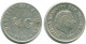 1/4 GULDEN 1965 NIEDERLÄNDISCHE ANTILLEN SILBER Koloniale Münze #NL11289.4.D.A - Nederlandse Antillen