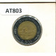 500 LIRE 1989 ITALY Coin BIMETALLIC #AT803.U.A - 500 Liras