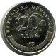 20 LIPA 1995 CROATIA Coin #AR930.U.A - Kroatië